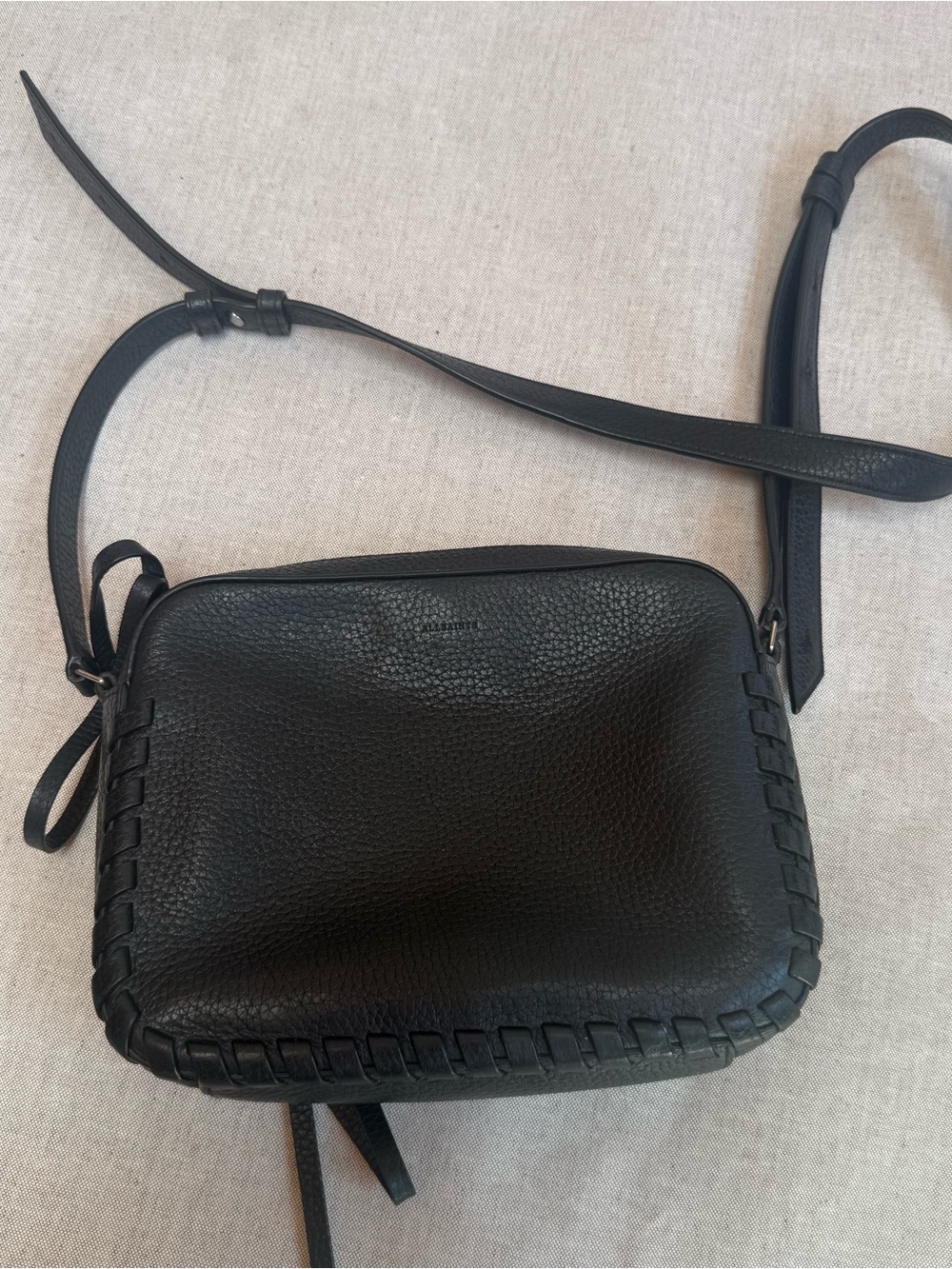 ALLSAINTS Kepi Mini Leather Crossbody